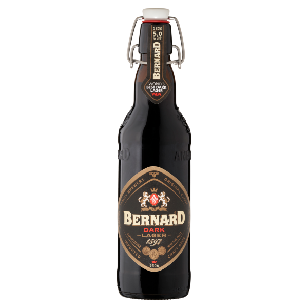 Bernard Dark Lager 0.5 L palackos