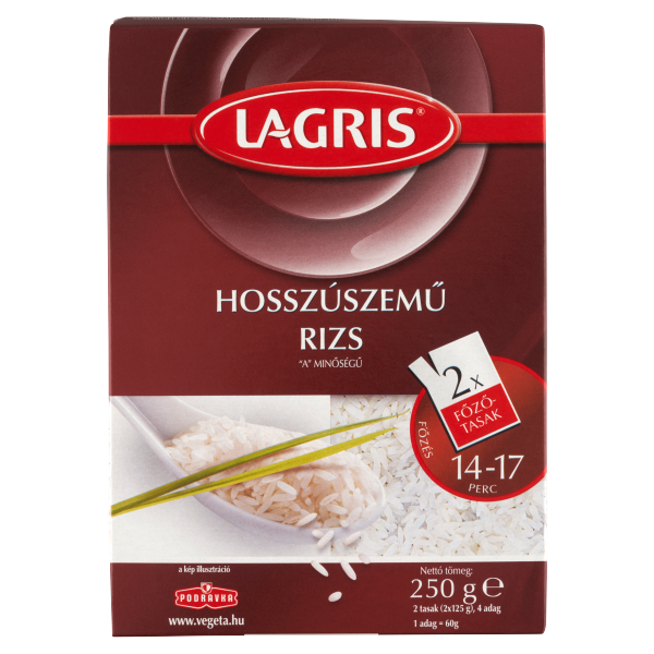 Lagris Előfőzőtt rizs 400 g
