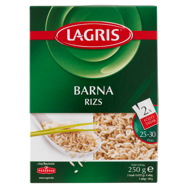PODRAVKA LAGRIS BARNA RIZS 2X125G