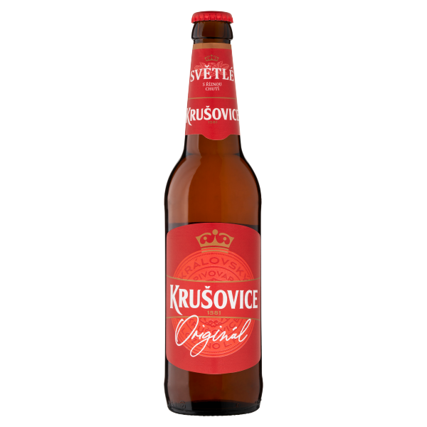 Krusovice Svetle 0.5 L palackos