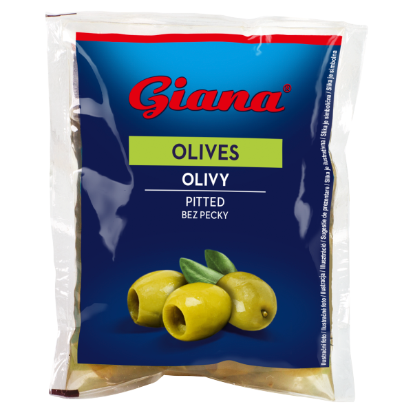 Giana Zöld olívabogyó magozott 200ml (zacskós) /36/