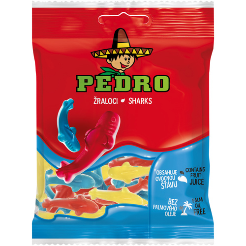 Pedro Gumicukor Sharks 80g /20/