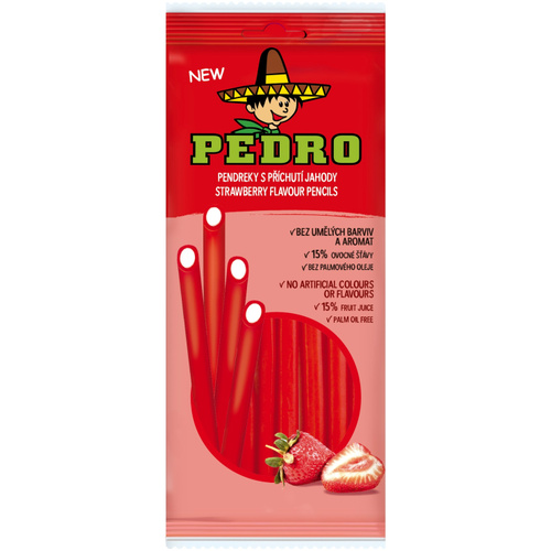 Pedro Strawberry pencils gumicukor 80g