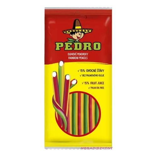 Pedro Gumicukor Rainbow pencils 80g