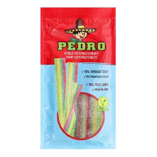 Pedro Gumicukor Tutti Frutti belts 80g