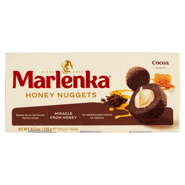 Marlenka mézes kakaó golyó 235g