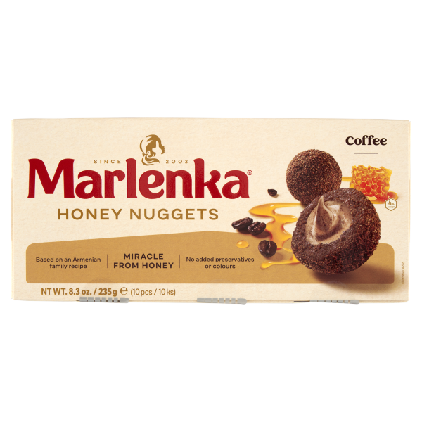 Marlenka mézes Coffe cream golyó 235g