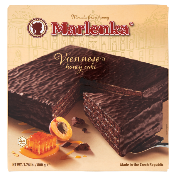 Marlenka mézes Viennese torta 800g