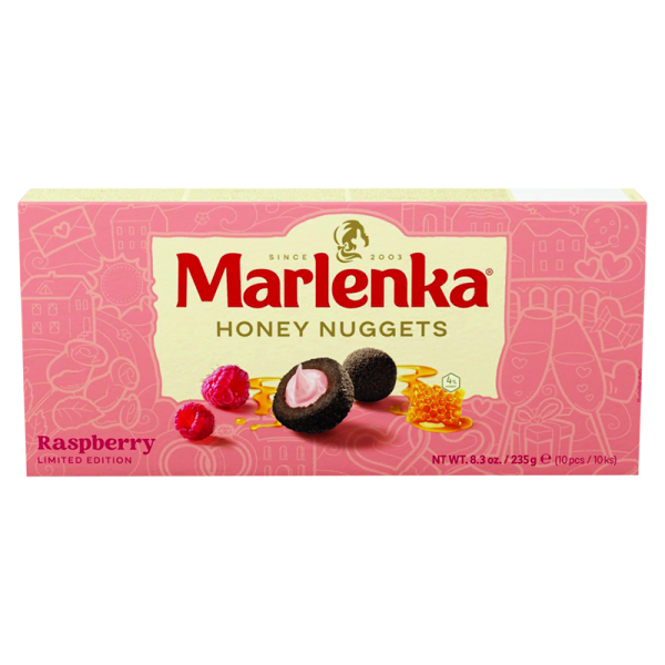 Marlenka mézes málnás golyó 235g
