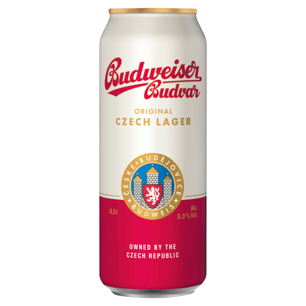 Budweiser Lager 0.5 L dobozos DRS