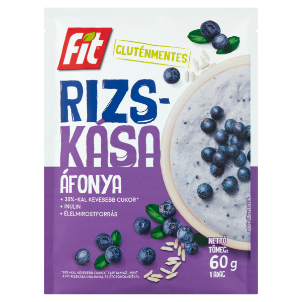 FIT reggeli Rizskás áfonyával 60g