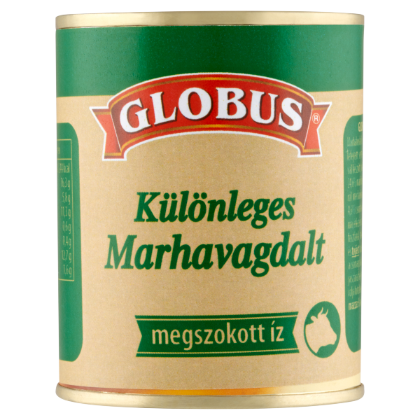 GLOBUS DEKO KÜLÖNLEGES VAGDALTHÚS /ZÖLD/ 130G