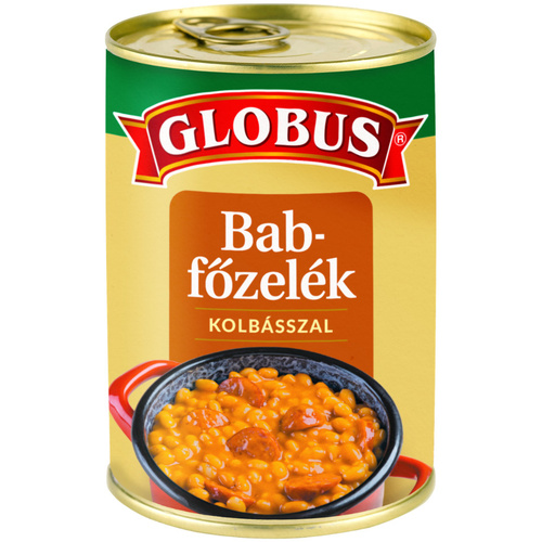 Globus Babfőzelék Kolbásszal 400g /8/