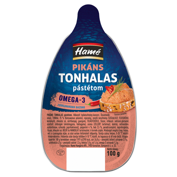 Hamé Tonhalas krém pikáns 100g /16/