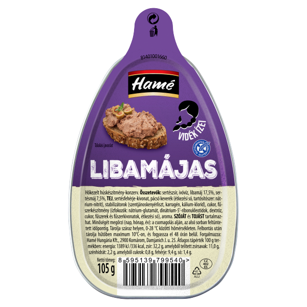 Hamé Libamájas 105g /16/