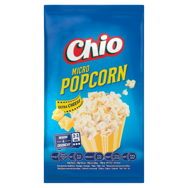 Chio Micro Popcorn Extra Sajtos 80g /36/