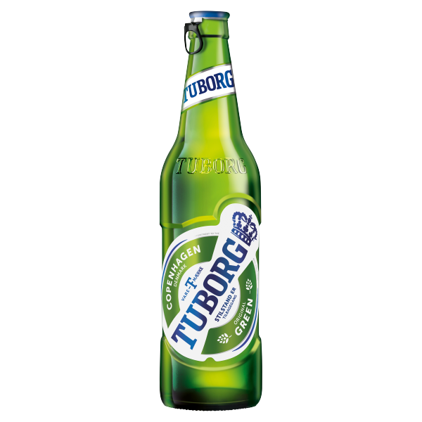 Tuborg Green 0.33 L palackos DRS