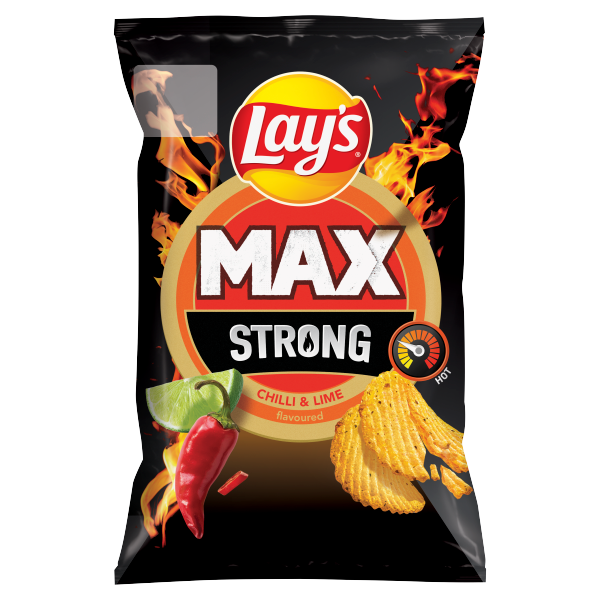 Lay's strong Chilli & Lime chips 55g /14/
