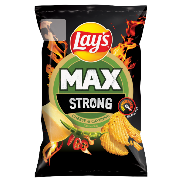 Lay's MAX Strong Cheese & Cayenne 55 g