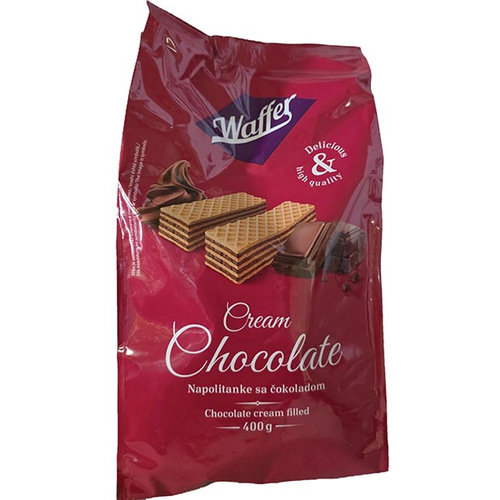 Waffer Kakaó krémmel töltött ostya 400g