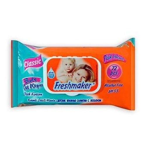 Freshmaker Törlőkendő Baby 72 Lap