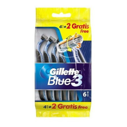 Gillette Blue3  4+2 db  eldobható borotva