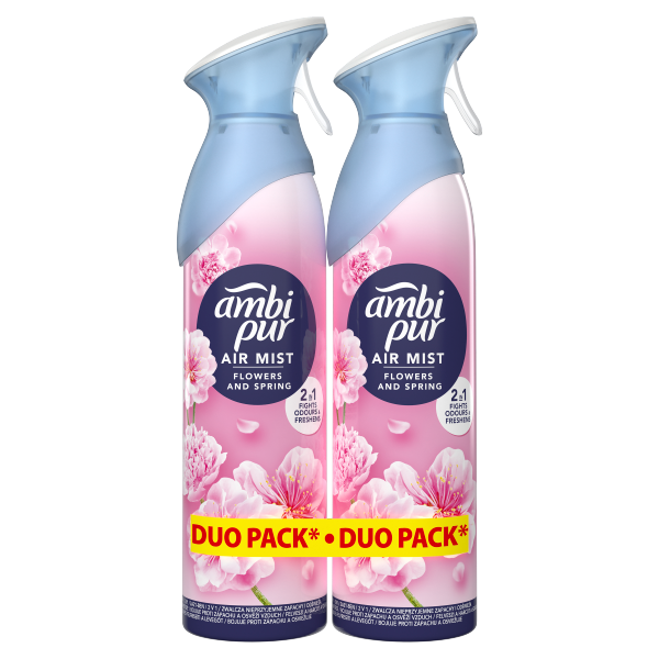 AmbiPur aerosol 2x185ml Flowers&Spring