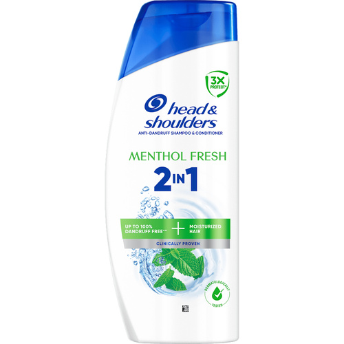 Head&Should. sampon 400ml 2in1 Menth.