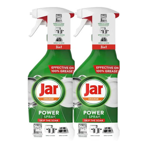 Jar Power Spray Duo 2x500ml Orange