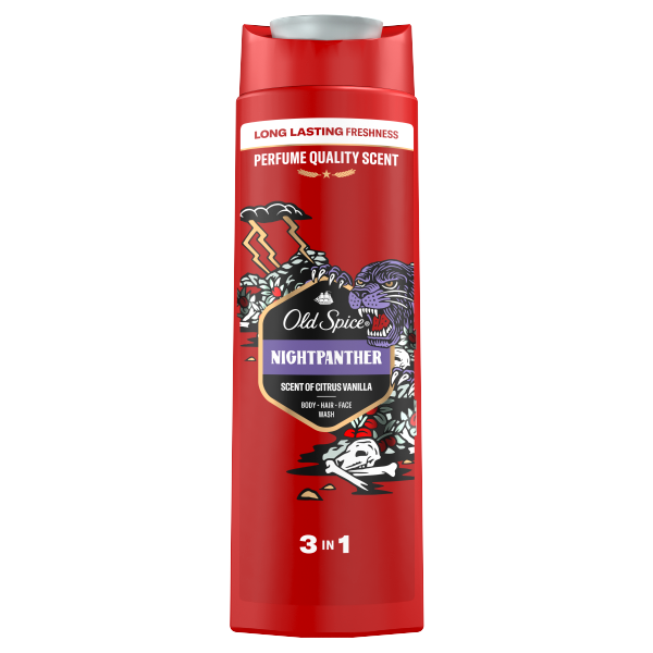 Old Spice tusfürdő 400ml Night Panter
