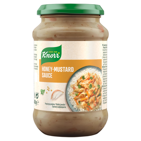 Knorr üveges szósz 400g Mézes-mustáros