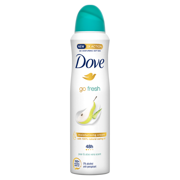 Dove dezodor pear&aloe 150 ml