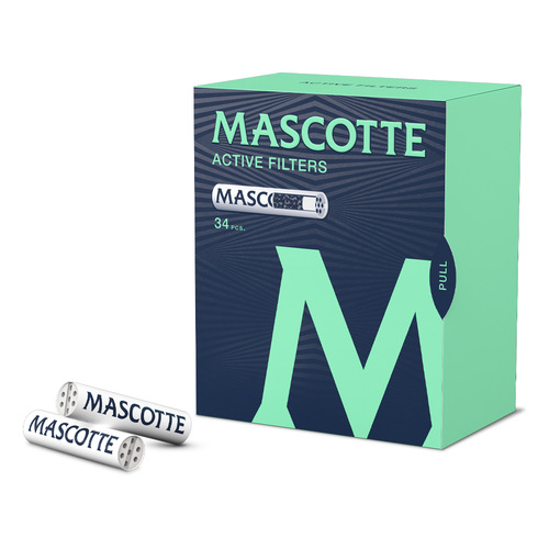 Mascotte Aktív Slim Filter (6mm) 34-Pack