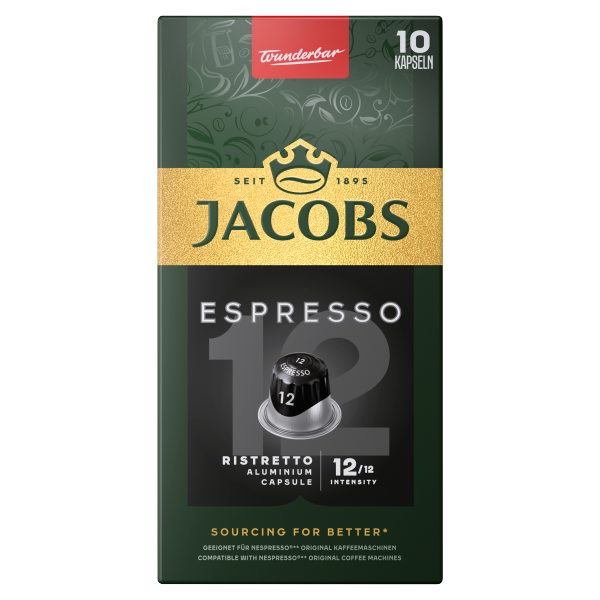 Jacobs NCC Espresso 12 Ristretto kapszula 10db 52g