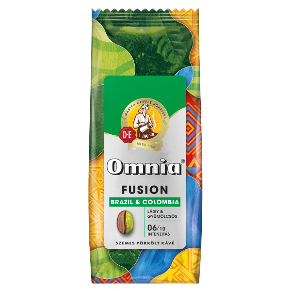 Omnia Fus.Brazil&Colomb.szem.kávé900g