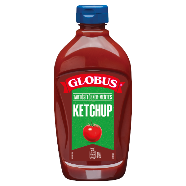 Globus ketchup 477/485g flakonos
