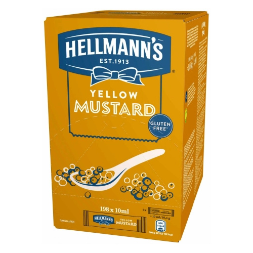 Hellm.mustár mini 198*10ml