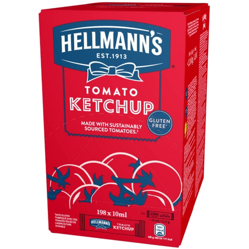 Hellm.Ketchup mini 198*10ml