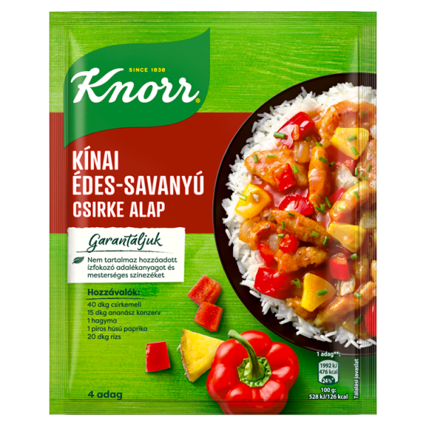 Knorr alap 61/66g Kínai Édes-Sav. Csirke