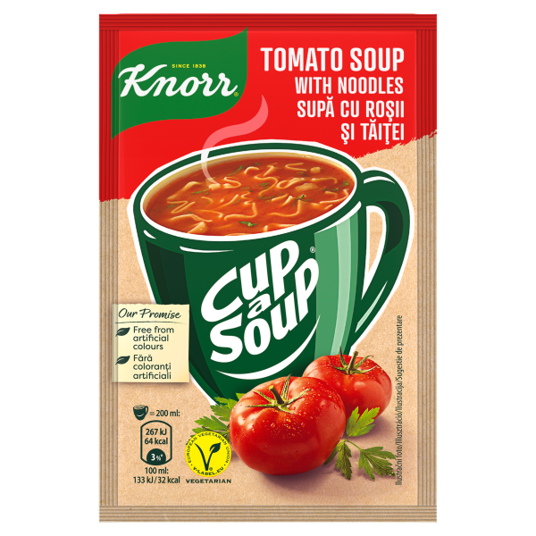 Knorr bögrés leves 19g Paradicsomleves