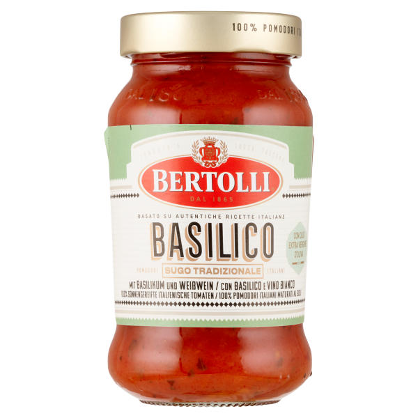 Bertolli Basilico tésztaszósz 400g /6/