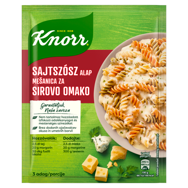 Knorr alap 29g Sajtszósz Brokkolival
