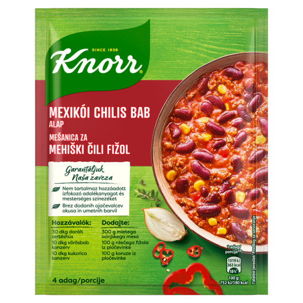Knorr alap 50g Mexikói Chilis Bab