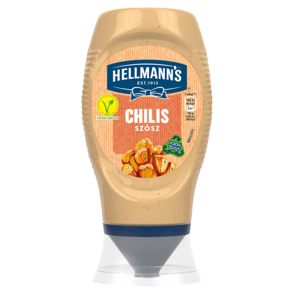 Hellmann's szósz 255g Chilis flakonos