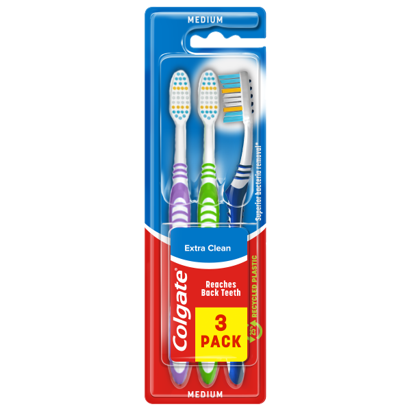 Colgate fogkefe Extra Clean trio 3db