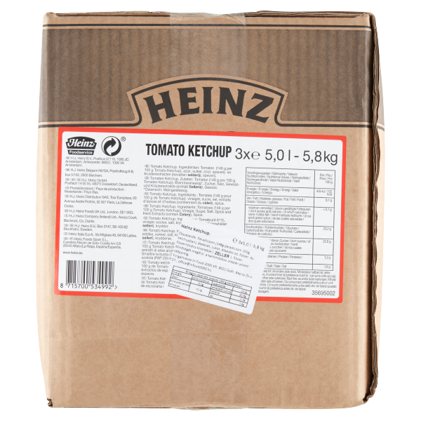 Heinz FS Som Ketchup 5L/5.8kg