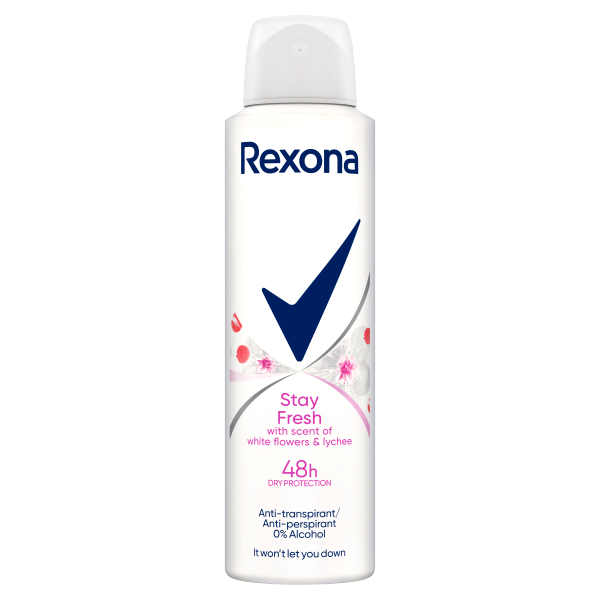 Rexona deo 150ml White flower & Lychee