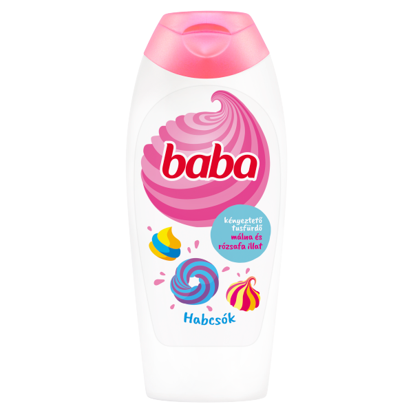 Baba tusfürdő 400ml málna és rózsafa