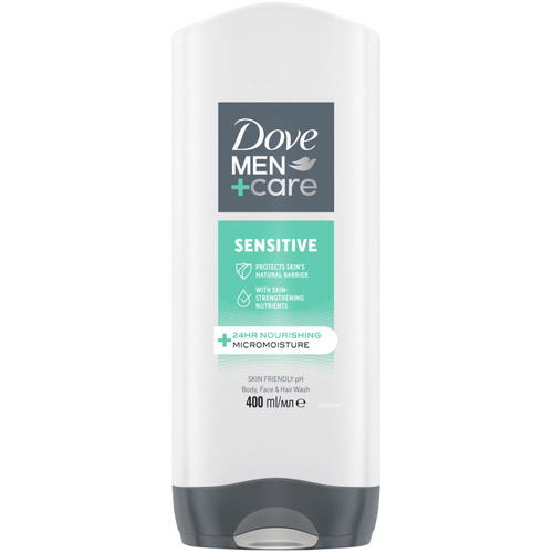 Dove Men tusfürdő 400ml Sensitive