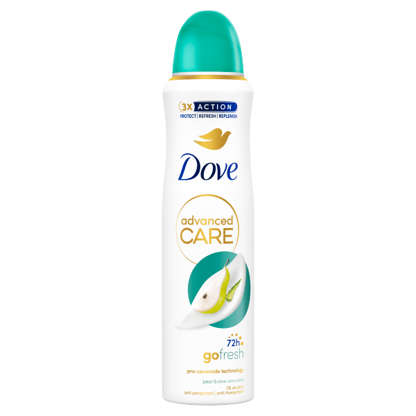 Dove deo 150ml Go F.Pear & Aloe Vera